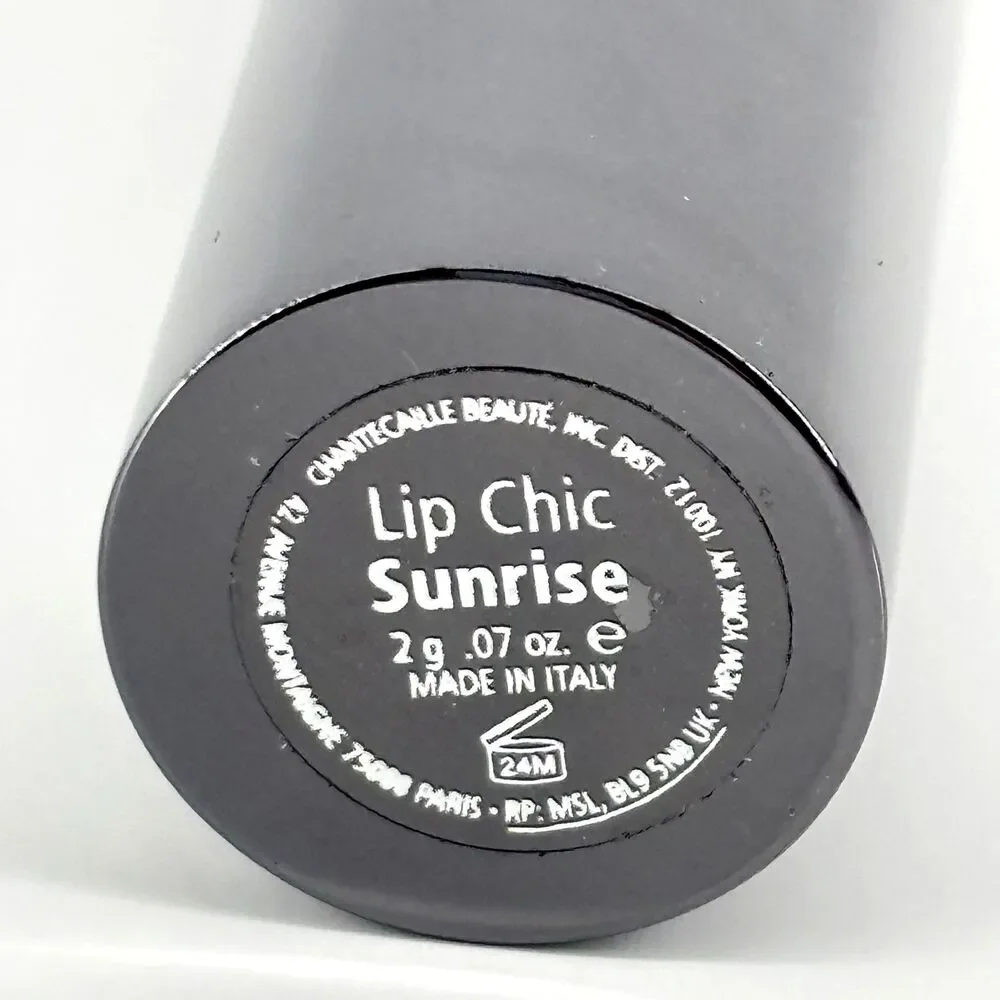 Chantecaille Lip Chic SUNRISE Lipstick High Shine Glossy 2g/.07 oz Full Size